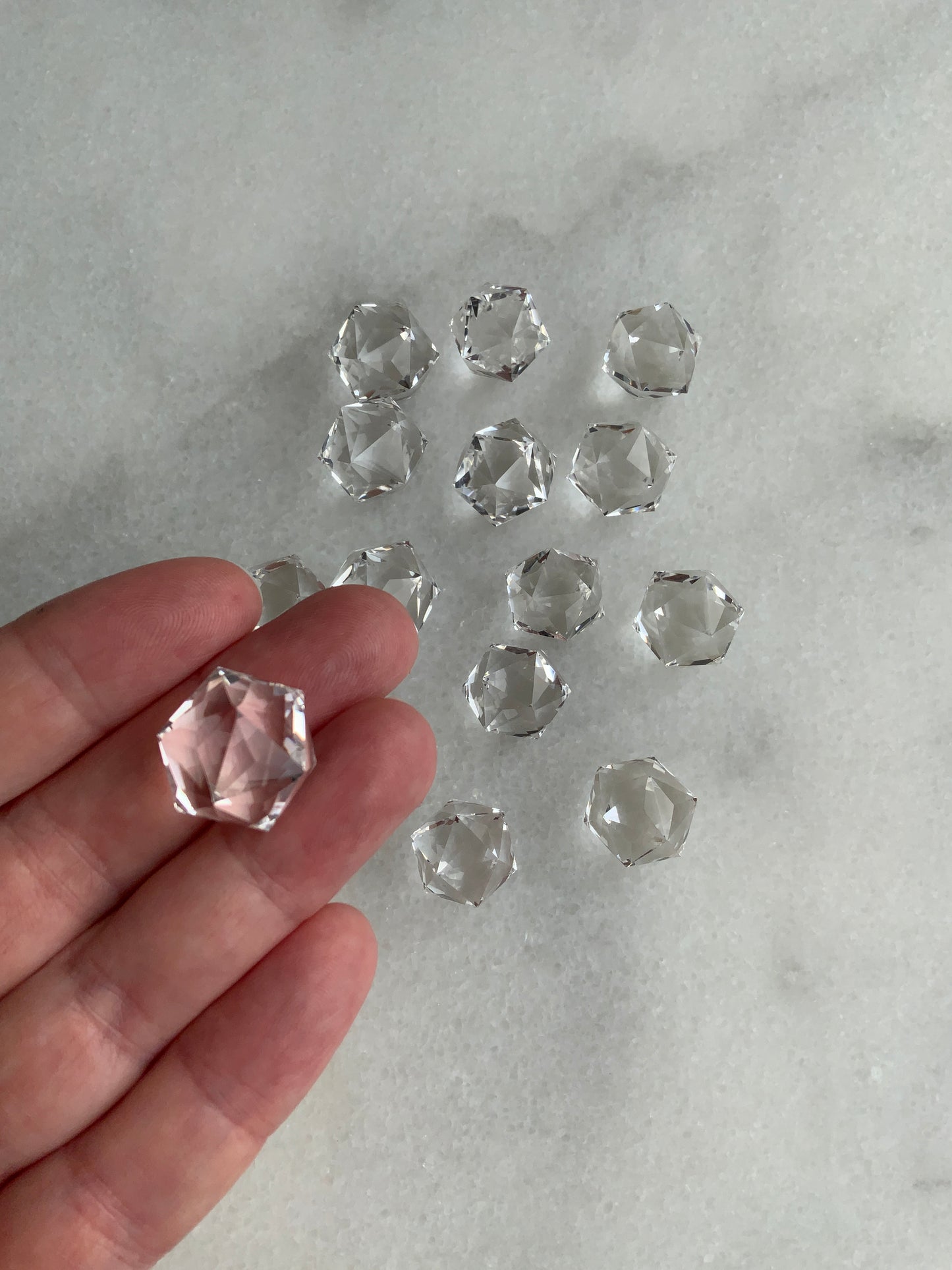AAA Clear Quartz Mini Polyhedron.