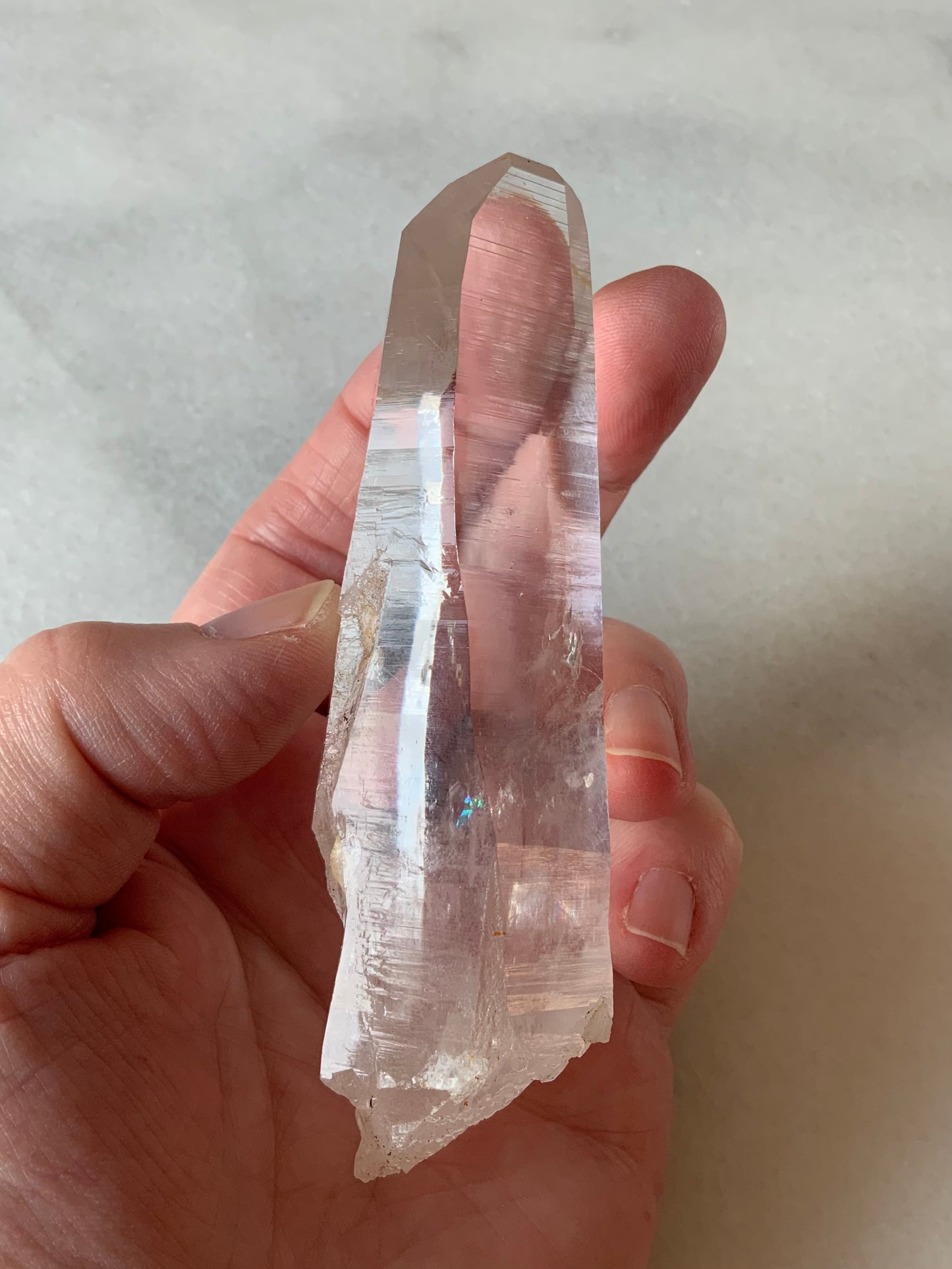 Premium AAA Quality Lemurian Quartz Point