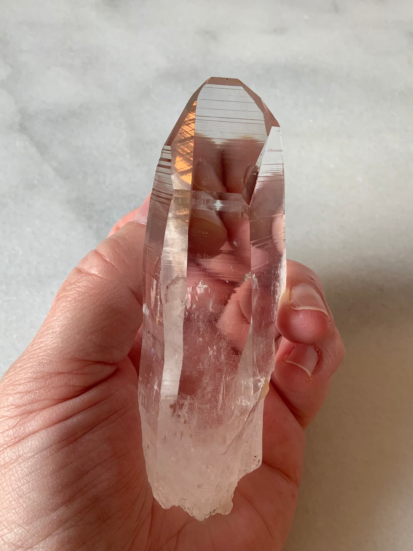 Premium AAA Quality Lemurian Quartz Point