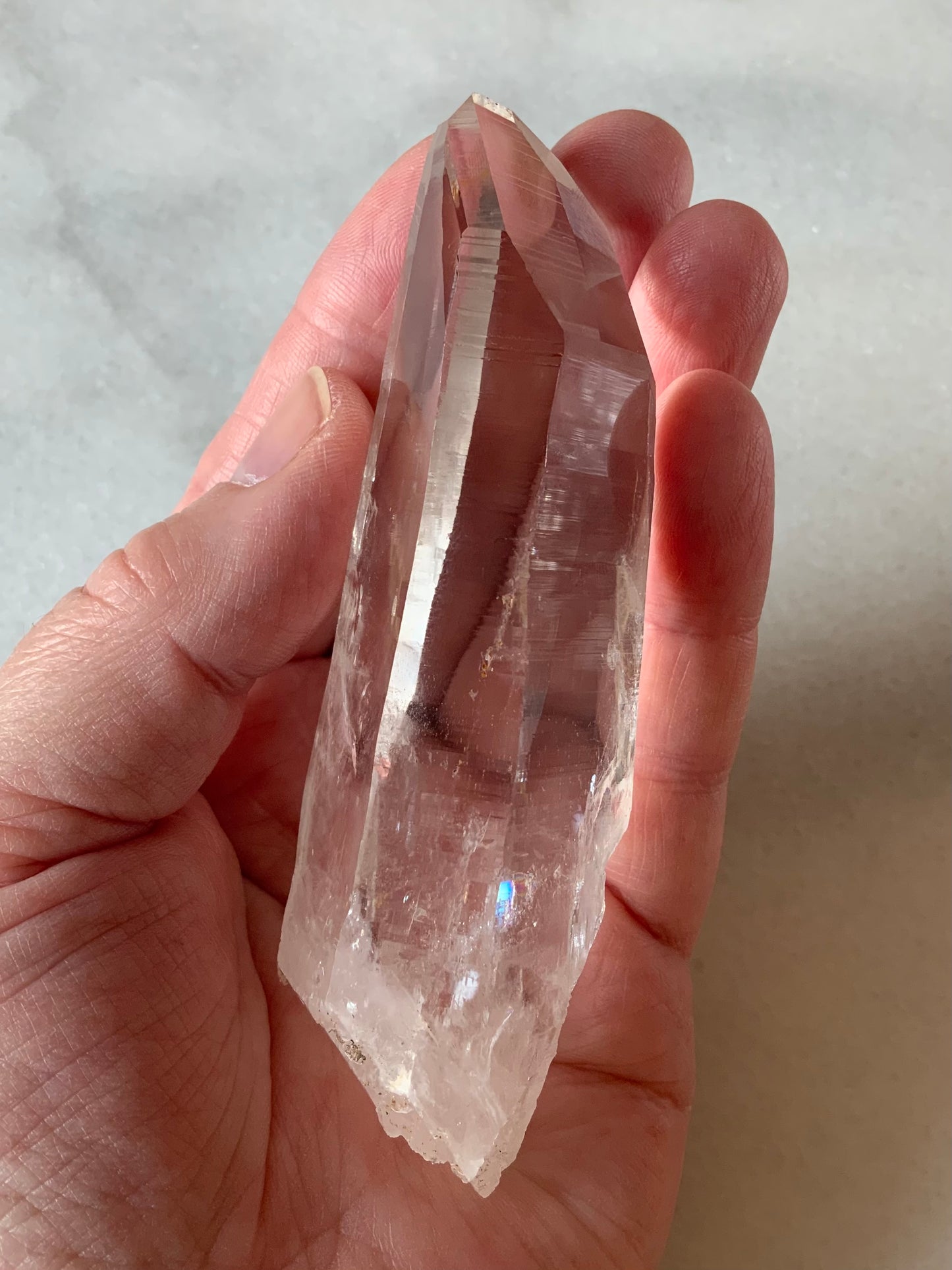 Premium AAA Quality Lemurian Quartz Point