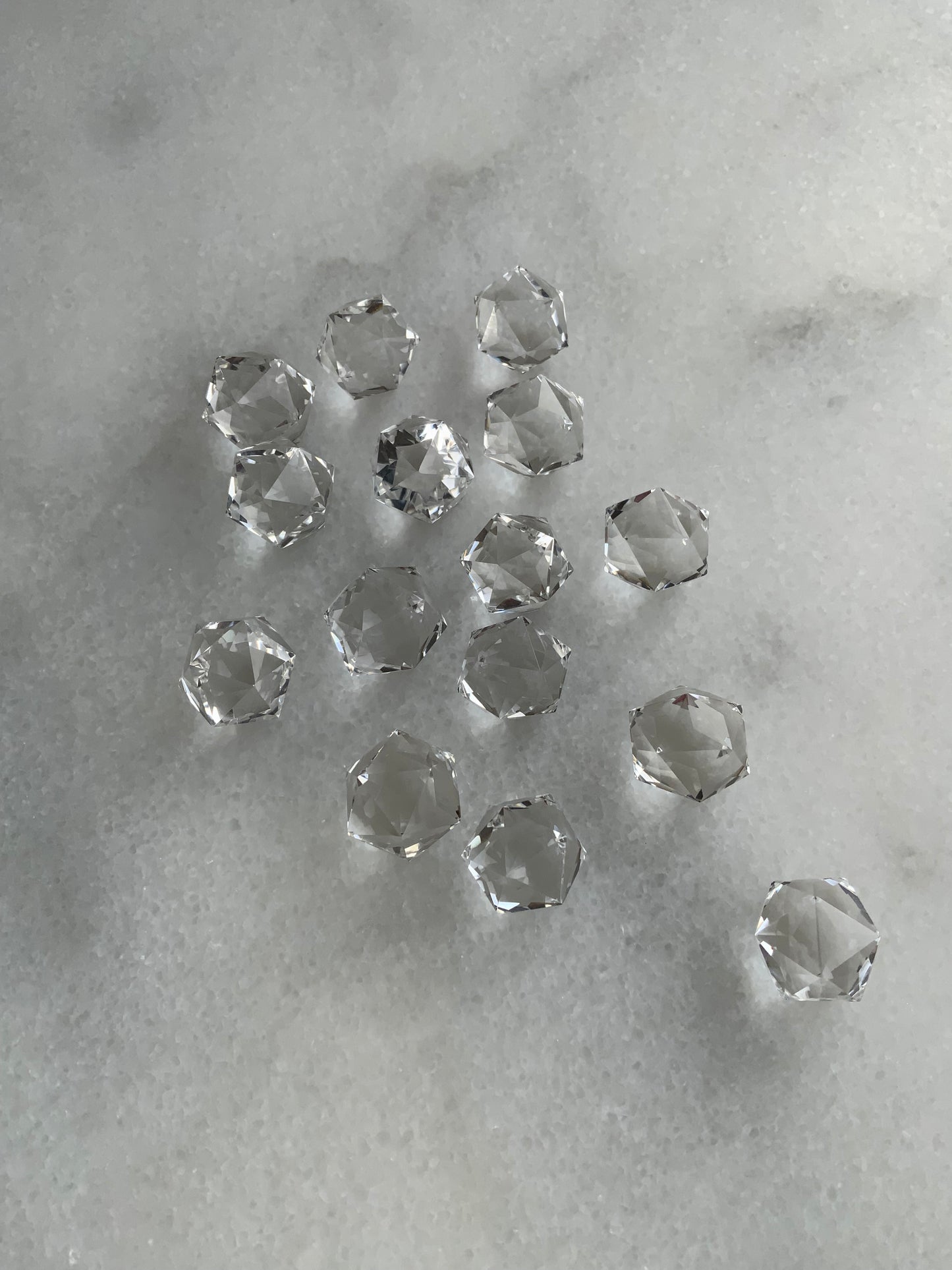 AAA Clear Quartz Mini Polyhedron.