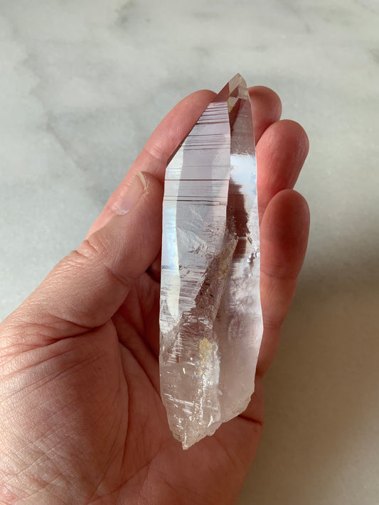 Premium AAA Quality Lemurian Quartz Point