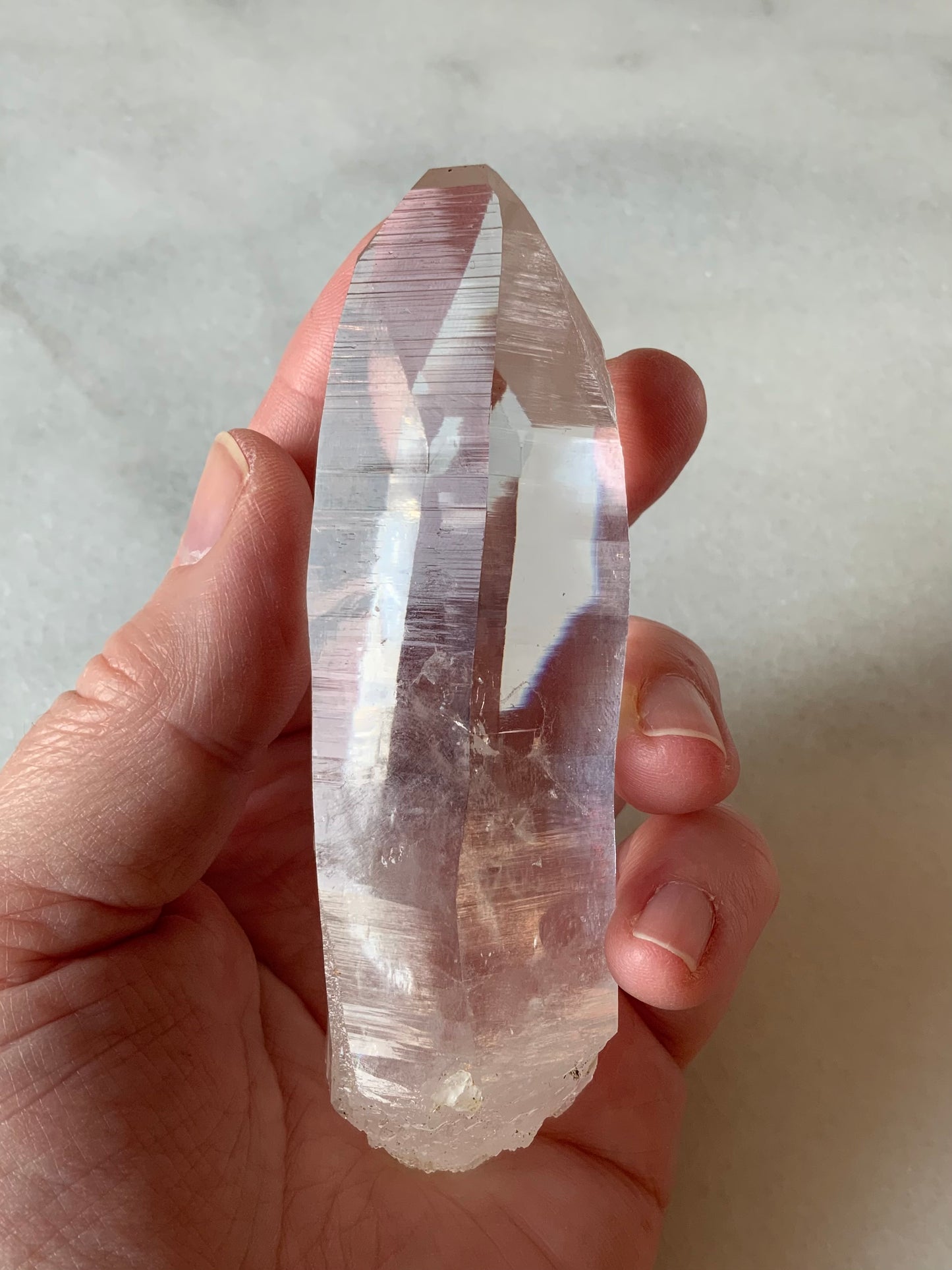 Premium AAA Quality Lemurian Quartz Point