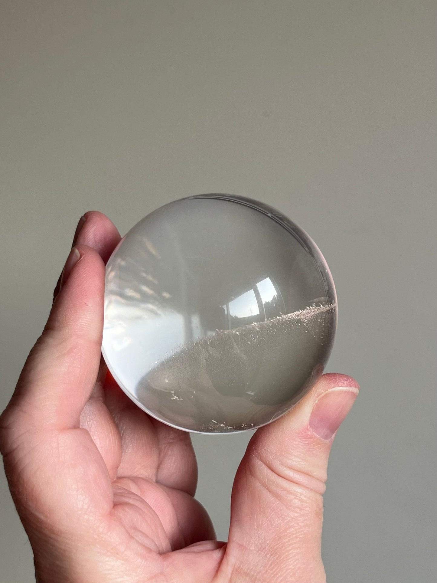 AAA High Quality Lemurian Quartz Sphere #01
